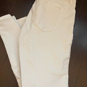 Loft Women White Jeans